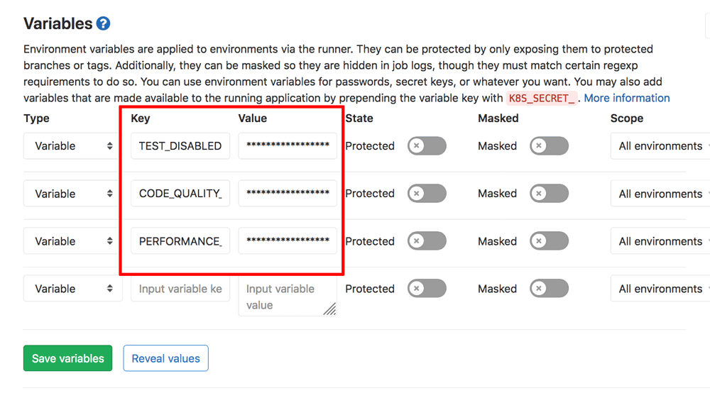 GitLab Auto DevOps configuration