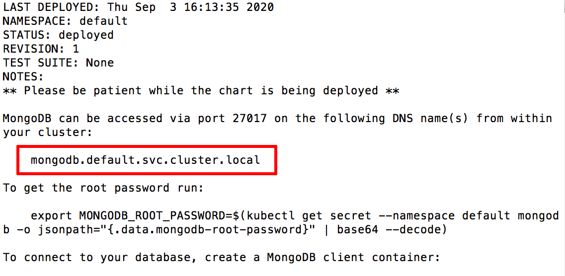 MongoDB deployment