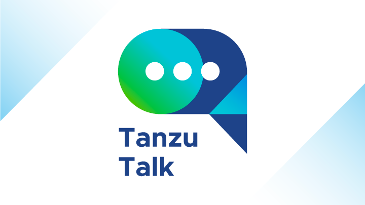 Tanzu Talk show graphic